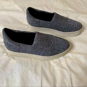 Vince Knit Slip On Platform Sneakers